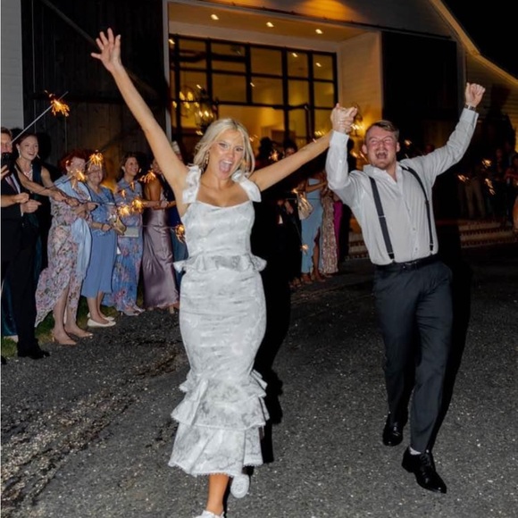 V. Chapman violet corset dress - Picture 2 of 2